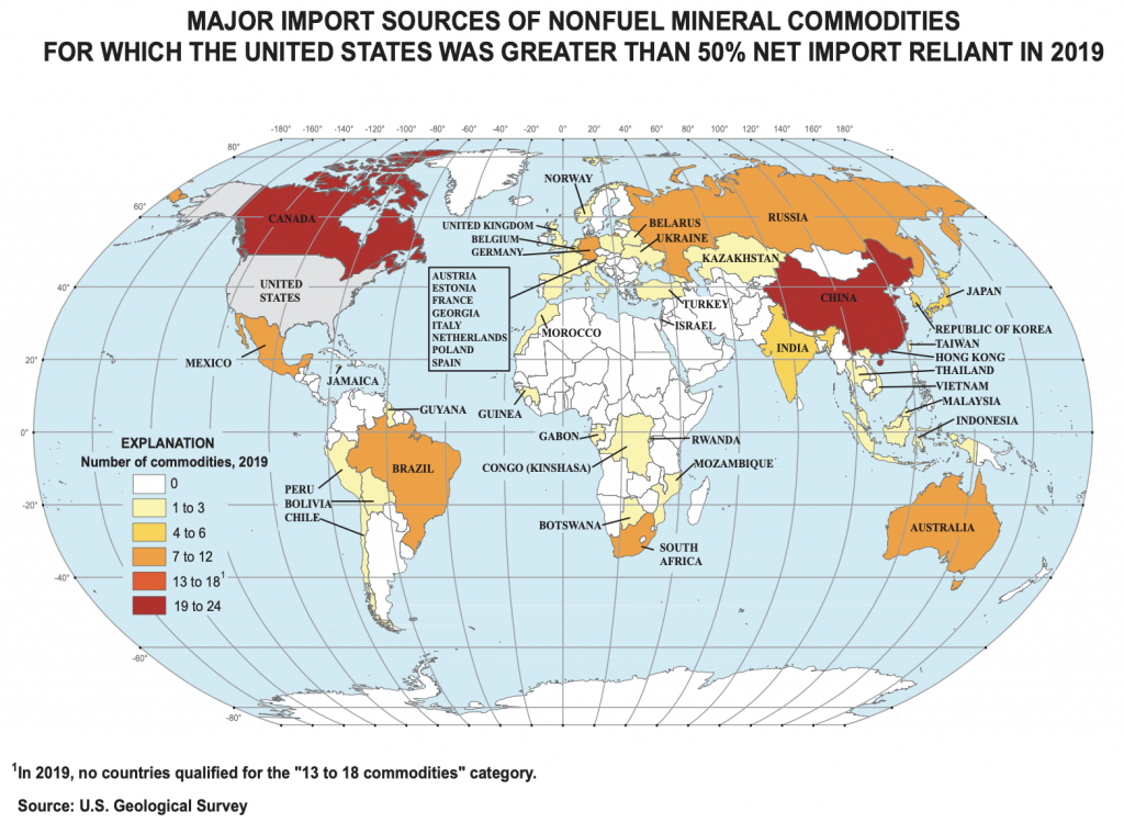 USGS Reveals 2020 Mineral Commodity Summaries Minerals Make Life
