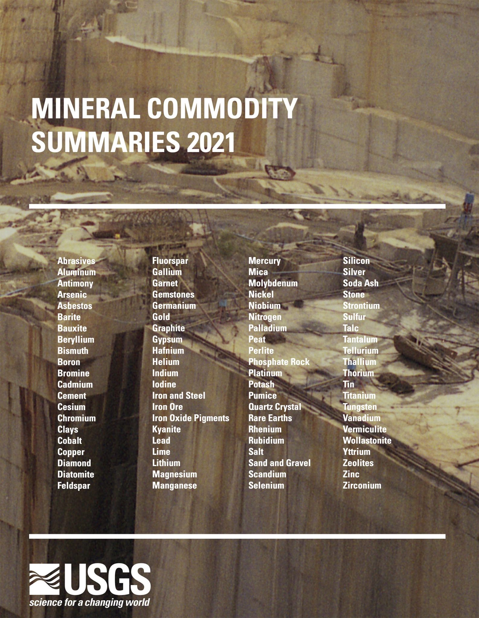 Mineral Commodity Summaries 2021 Minerals Make Life